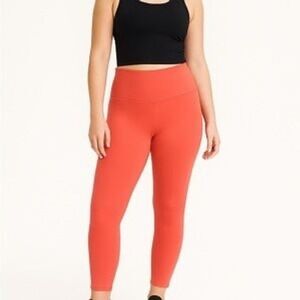 Offline by Aerie Real Me Xtra 7/8 Leggings Coral Women's Size Small High Stretch